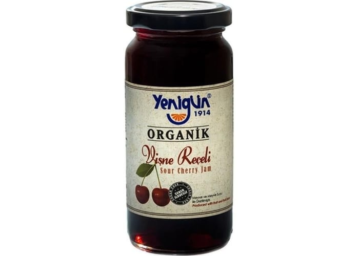 Organik Vişne Reçeli (290gr) - Yenigün