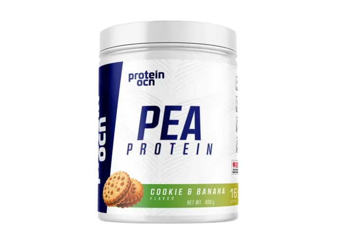 Pea Protein Cookie & Banana (400gr) - Proteinocean