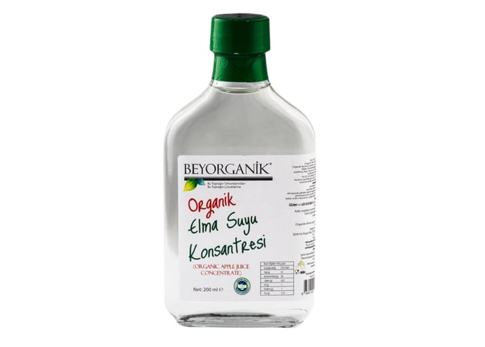 Organik Elma Suyu Konsantresi (200ml) - Beyorganik