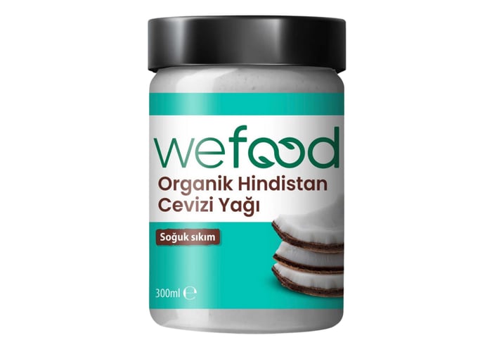 Organik Hindistan Cevizi Yağı (300ml) - Wefood