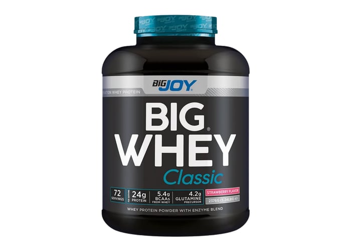 Bigwhey Whey Protein Classic Çilekli (72 Servis, 2376gr) - Bigjoy