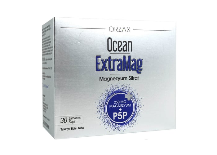 Extramag Magnezyum Sitrat P-5-P (30 saşe) - Orzax