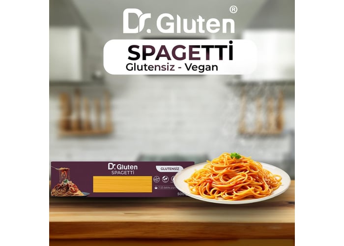 Spagetti - Çubuk Makarna (Glutensiz, 500gr) - Dr. Gluten