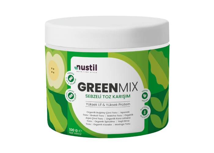 Green Mix Sebzeli Toz Karışım (100gr) - Nustil
