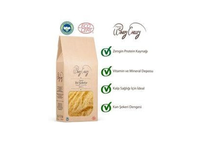 Organik Yerli Tel şehriye (500gr) - Windy Valley