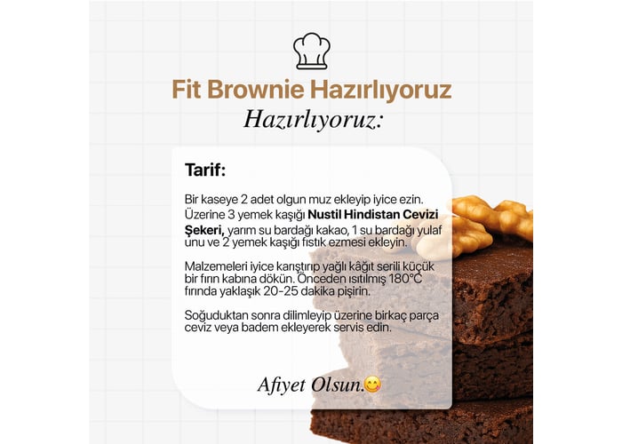 Hindistan Cevizi Şekeri (340gr) - Nustil
