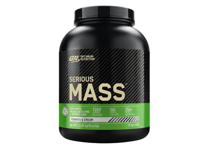 Serious Mass Gainer Cookies & Cream (2721gr) - Optimum Nutrition