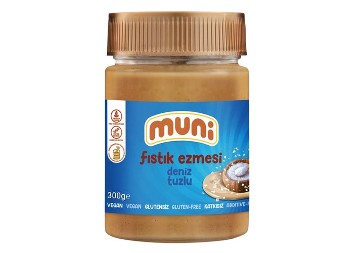 Deniz Tuzlu Fıstık Ezmesi (300gr) - Muni