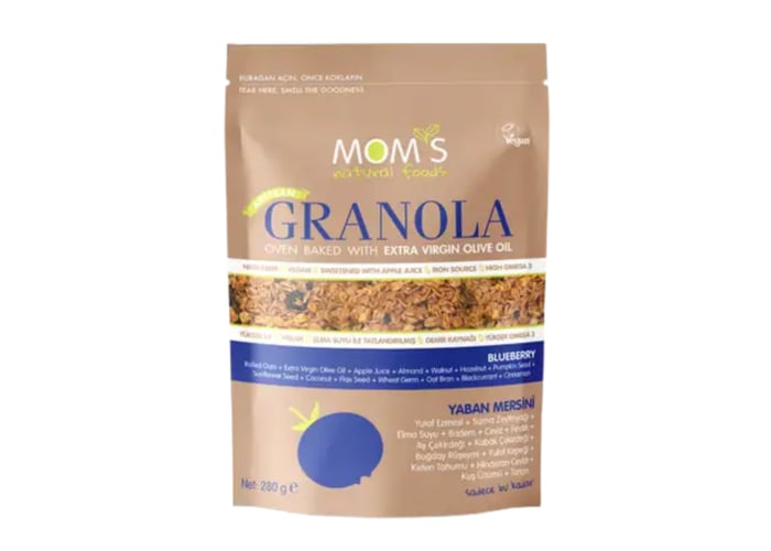 Foods Yaban Mersinli Granola (280gr) - Mom’s Natural