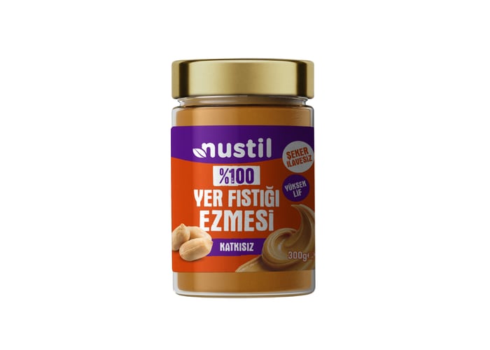 %100 Yer Fıstığı Ezmesi (300gr) - Nustil