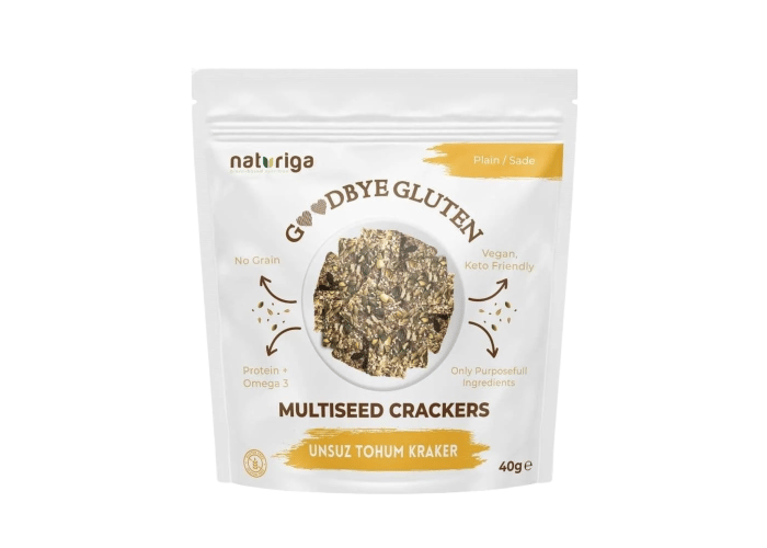 Unsuz Tohum Kraker (40gr) - Naturiga