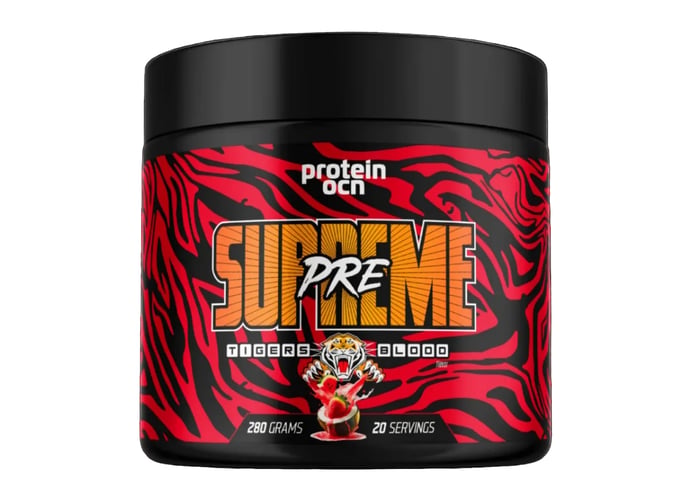 Pre-Workout Supreme Tigers Blood (280gr) - Proteinocean