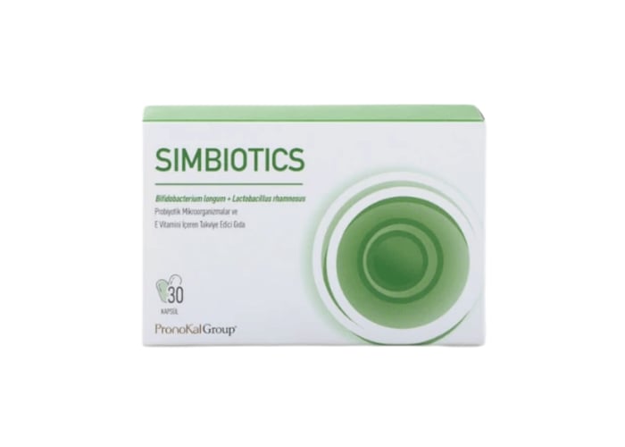 Simbiotics Probiyotik ve Prebiyotik İçeren Takviye Edici Gıda (30 kapsül) - Sdm