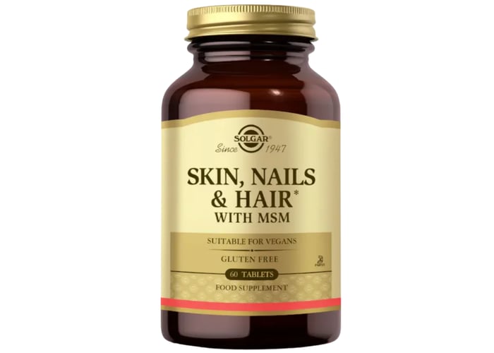 Skin, Nails & Hair With Msm (60 tablet) - Solgar