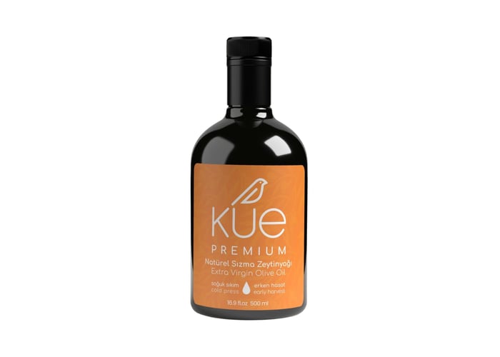 Premium Erken Hasat Soğuk Sıkım Zeytinyağı (500ml) - Kue Olive Oil
