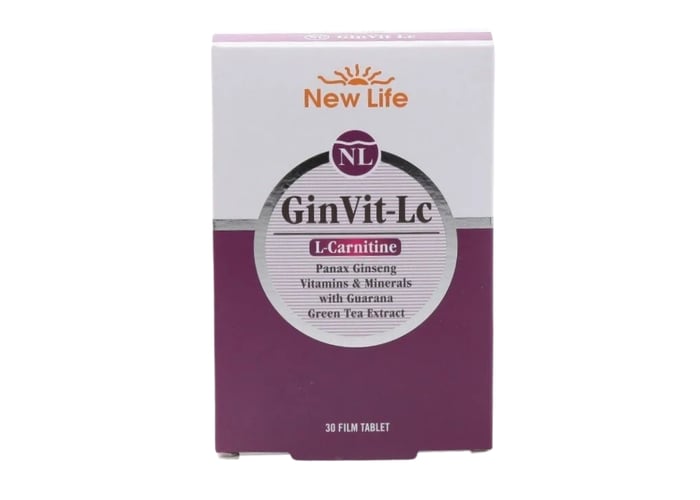 GinVit-LC (30 tablet) - New Life