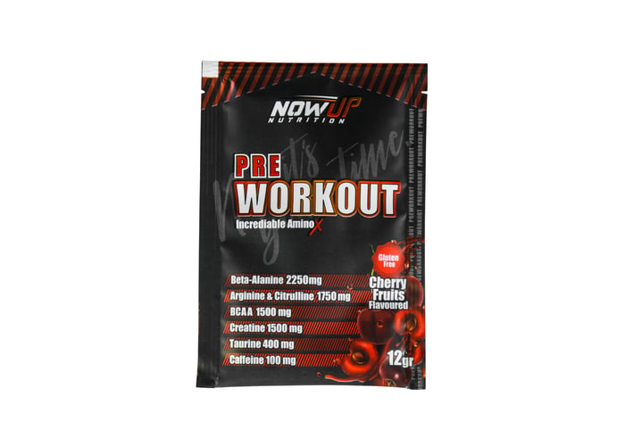 Pre Workout Incredible Effect Amino Asit Kiraz Aromalı (30 saşe x 12gr) - Nowup