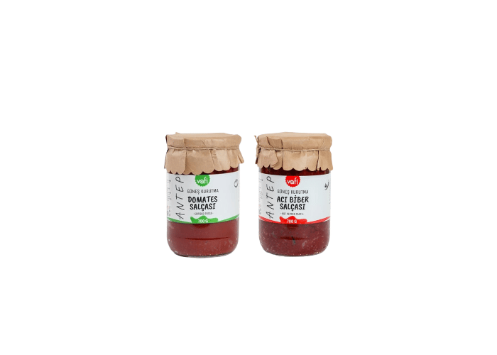 Domates ve Biber Salçası (2 adet) - Vafi