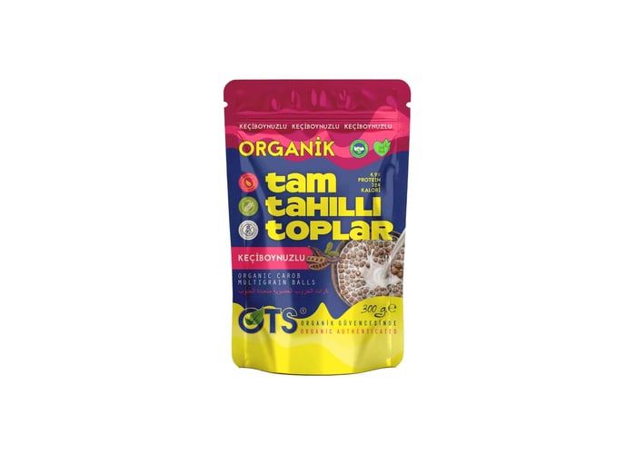 Organik Keçiboynuzlu Tahıl Topları (300gr) - OTS Organik