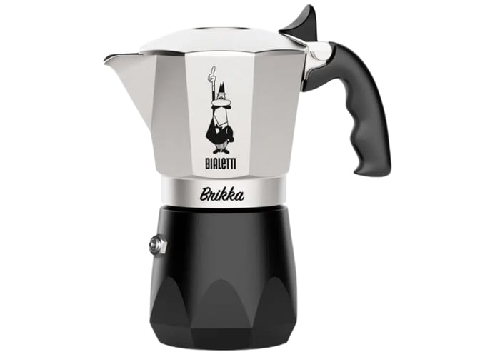 New Brikka Moka Pot (4 Cup) - Bialetti