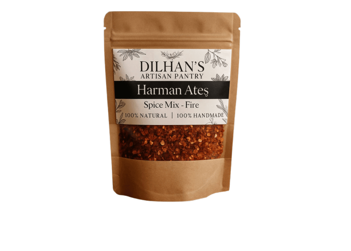 Acılı İsot Baharat Karışımı  (Harman Ateş, 100gr) - Dilhan’s Artisan Pantry