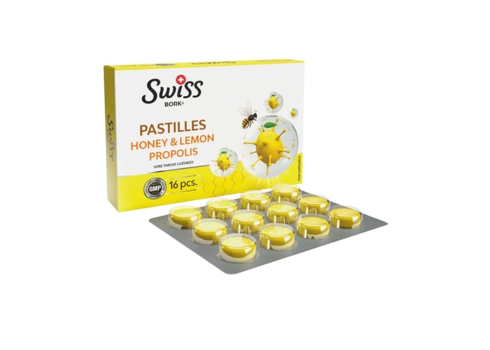 Bal Limon Propolis Pastil (16 adet) - Bork
