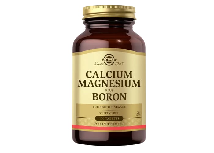 Calcium Magnesium Plus Boron (100 tablet) - Solgar