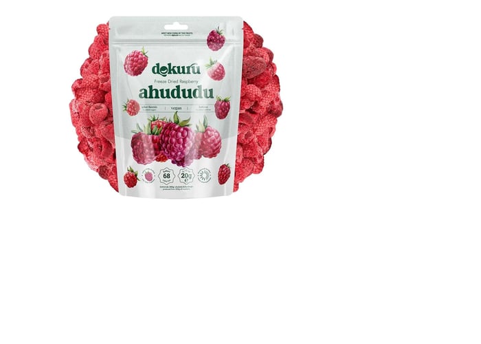 Dondurularak Kurutulmuş Ahududu (20gr) - Dokuru