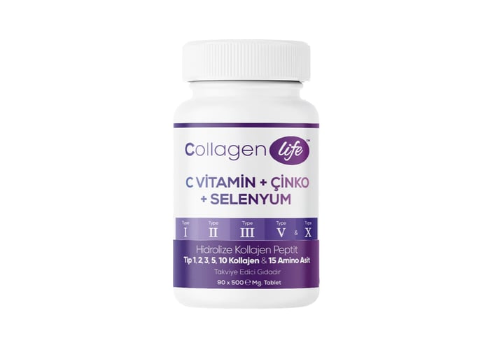 5 Tip Kolajen (90 tablet) - Collagen Life