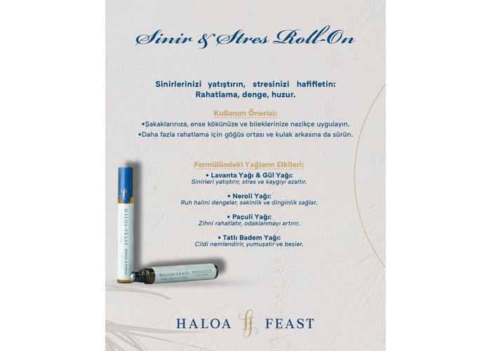Sinir Stres Roll - On (10ml) - HALOA FEAST