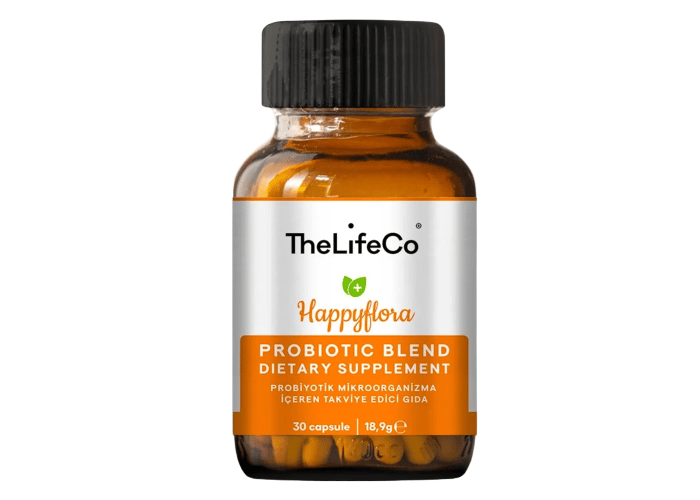 Happyflora Probiyotik Takviye Edici Gıda (30 kapsül) - Thelifeco