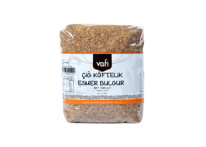 Çiğ Köftelik Esmer Bulgur (1000gr) - Memleket Gurmesi