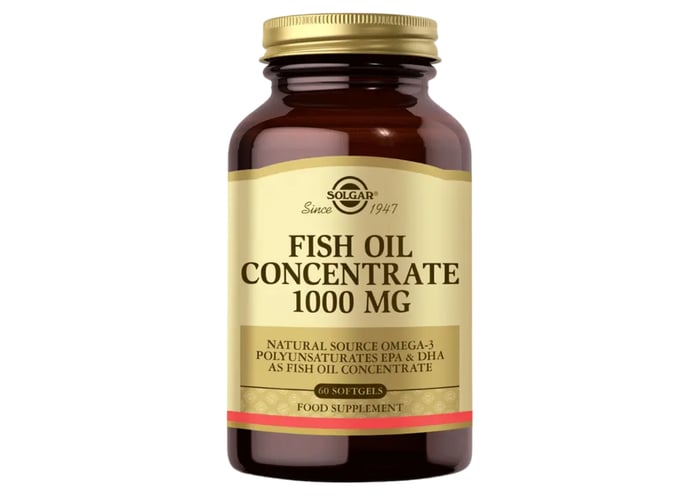 Solgar Fish Oil (60 kapsül, 1000mg)