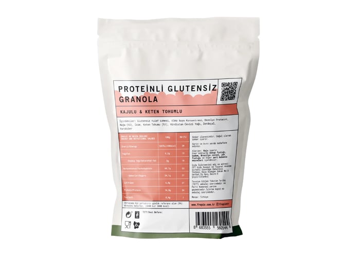 Kajulu & Keten Tohumlu Proteinli Granola (240gr) - Fropie