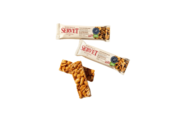 Yer Fıstıklı Krokan Bar (20gr) - Servet