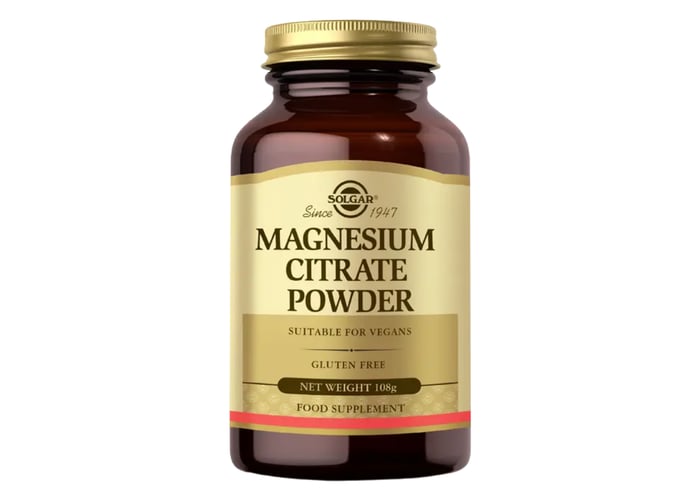 Magnesium Citrate Powder (108gr) - Solgar