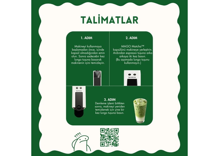 Ceremonial Grade Matcha Nespresso® Uyumlu Kapsül - Mago Matcha