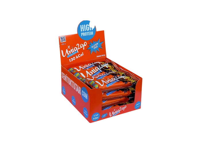 Chocolight Portakallı Proteinli Bar (16 adet x 40gr) - Uniq2go