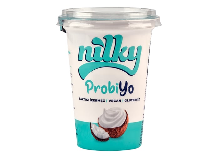 Probiyo Sade (Hindistan Cevizi Yoğurdu, 400gr) - Nilky