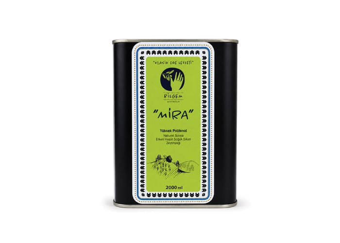 MİRA +345 Yüksek Polifenol Erken Hasat Zeytinyağı (2 Litre) - Bilgem Zeytincilik