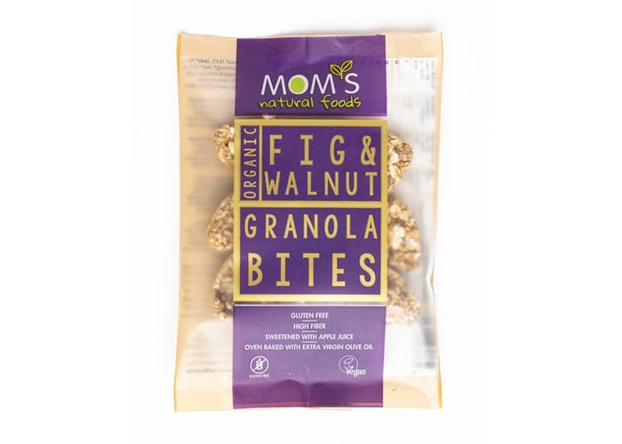 Fıg & Walnut Granola Bites (40gr) - Mom's
