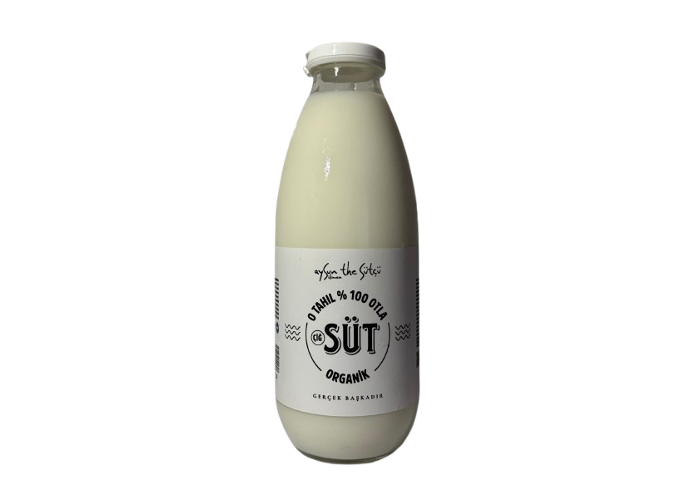 Organik Sertifikalı Çiğ Süt (1lt) - aysun the sütçü