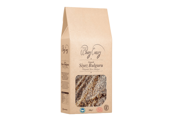 Organik Siyez Bulgur (500gr) - Organic Windy Valley