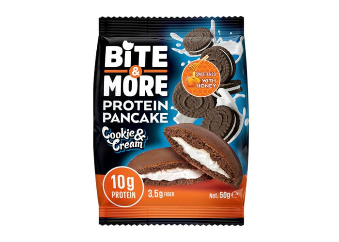 Protein Pancake Kurabiyeli (50gr) - Bite&more