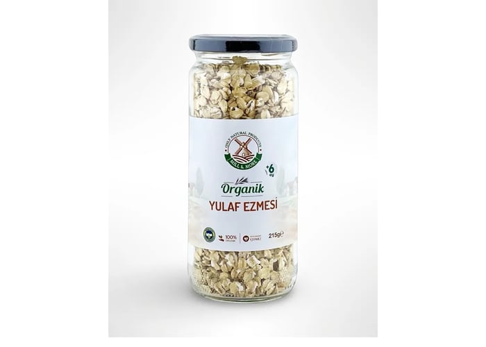 Organik Yulaf Ezmesi (215gr) - Mill & More