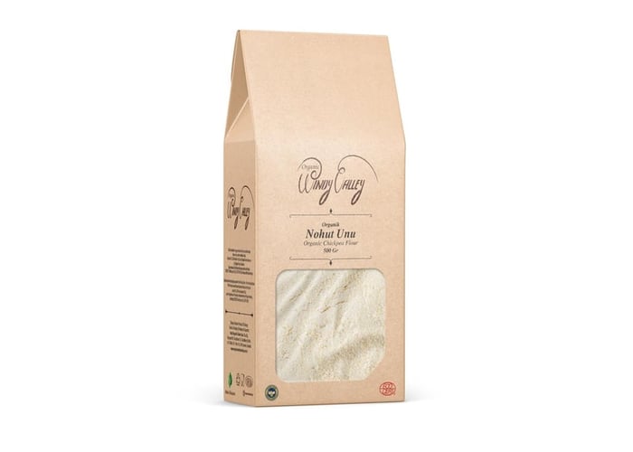 Organik Glutensiz Nohut Unu (500gr) - Windy Valley