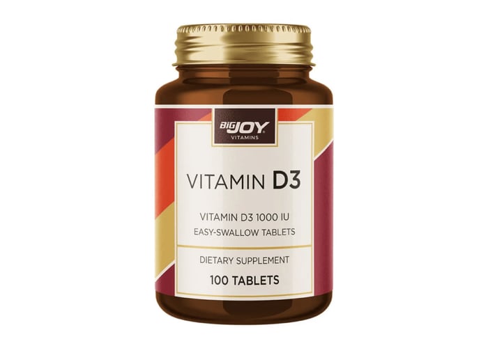 Vitamins Vitamin D3 (1000 IU, 100 tablet) - Bigjoy
