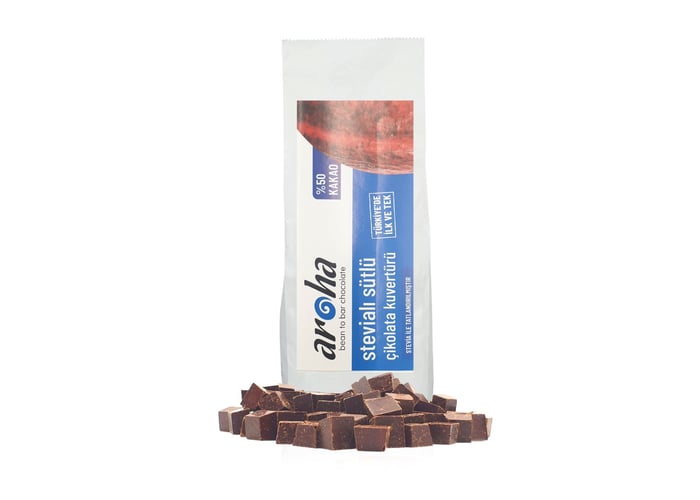 Sütlü Kuvertür Çikolata (%50 Kakao, 500gr) - Aroha