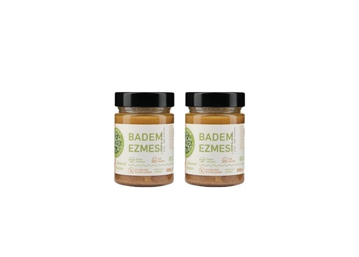 Badem Ezmesi Paketi (2 adet x 300gr) - Lezzet Aslında