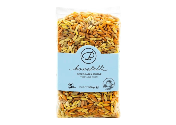 Sebzeli Arpa Şehriye (500gr) - Bonatelli